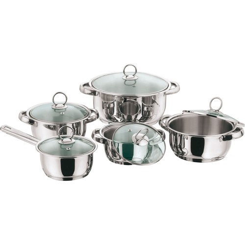King set pentole new - set, silver