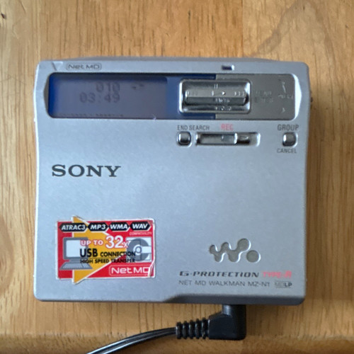 Sony walkman net - sony, mz-n1