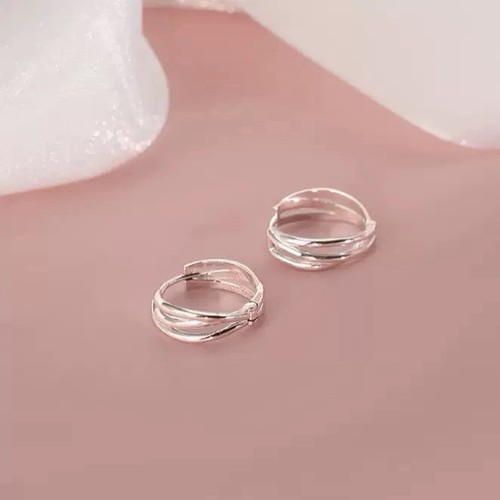 Orecchini cerchio huggie - orecchini,