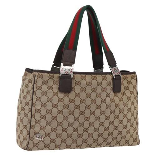 Borsa gucci canvas web - borsa,